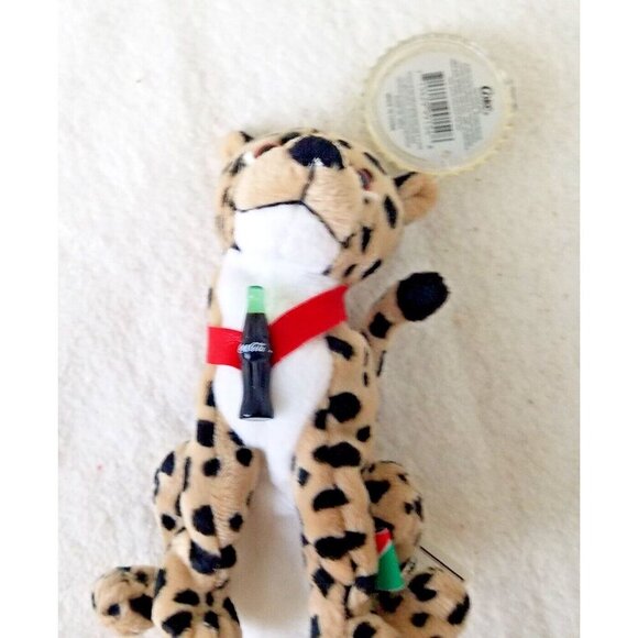 Coca-Cola 1999 Intl Collection Plush beanbag #0249 Heeta the Cheetah Namibia - Picture 5 of 8